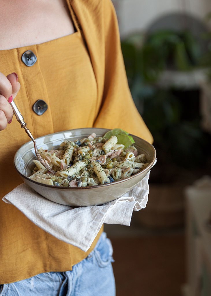 Pasta-s-graskom-i-tunom