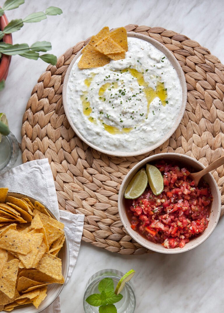 Salsa fresca i Tzatziki