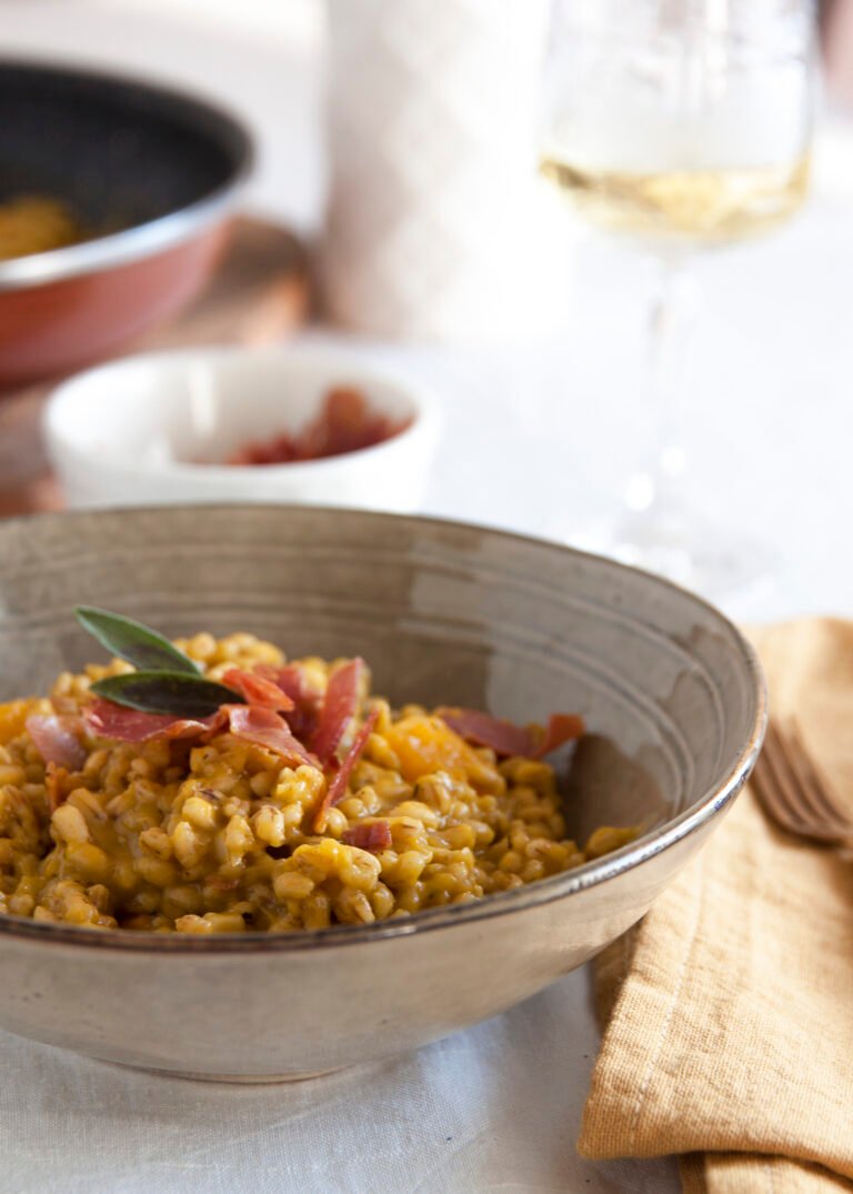 Orzotto s bundevom